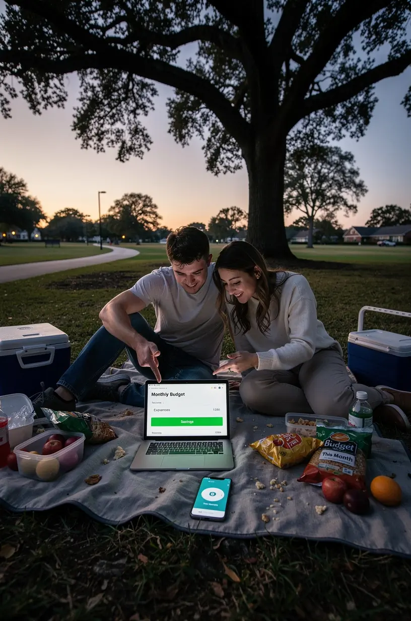 Modern office environment